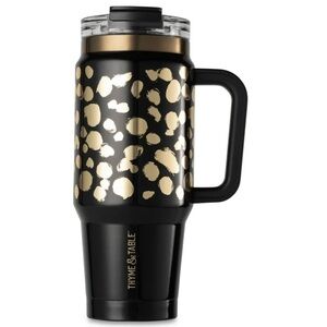 Thyme & Table Black and Gold Travel Mug! 💥